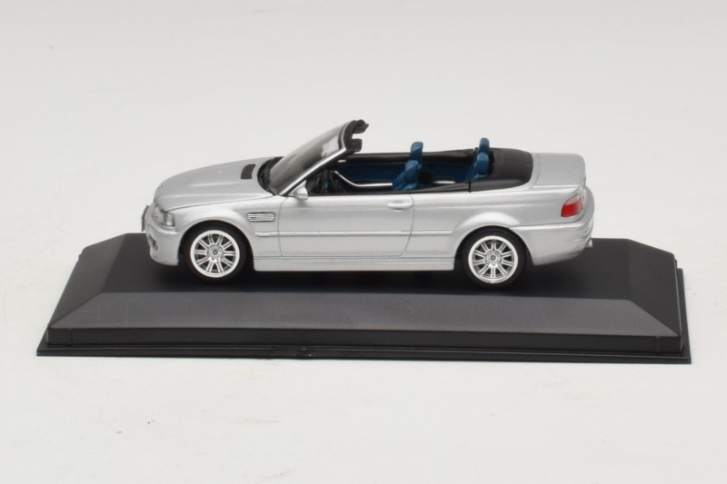 BMW M3 E46 Cabriolet Silver Minichamps 1:43 80420024430-R1 Diecast