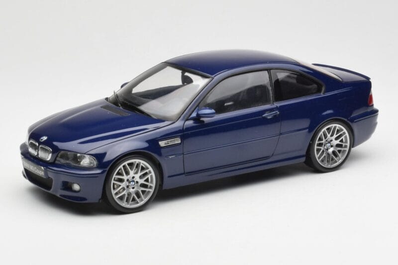 BMW M3 E46 Blue Kyosho 1:18 08503BL Diecast