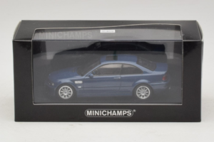 BMW M3 E46 Blue Minichamps 1:43 BMW014 Diecast - image 4 of 4