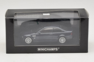 BMW M3 E46 Dark Blue Minichamps 1:43 80420009763-R1 Diecast - image 4 of 4