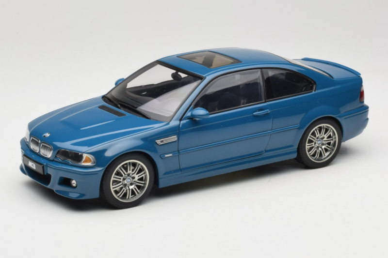BMW M3 E46 Laguna Seca Blue AUTOart 1:18 70544 Diecast