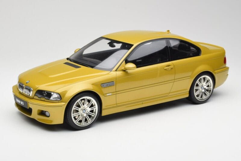 BMW M3 E46 Phoenix Yellow Otto 1:12 G025 Resin