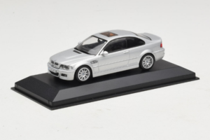 BMW M3 E46 Silver Minichamps 1:43 BMW013 Diecast - image 2 of 4