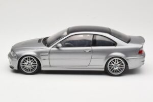BMW M3 E46 CSL Silver Kyosho 1:18 08506S Diecast - image 4 of 8