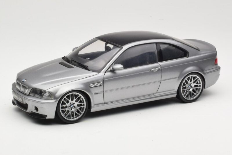 BMW M3 E46 CSL Silver Kyosho 1:18 BMW M3 E46 CSL Silver Kyosho 1:18 08506S Diecast