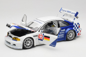 BMW M3 E46 GTR #42 J. Muller / J-J. Lehto ALMS 2001 Minichamps 1:18 80430139183-R1 Diecast - image 2 of 8