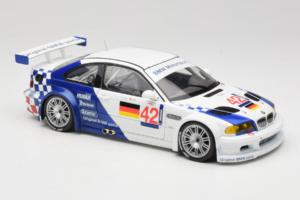 BMW M3 E46 GTR #42 J. Muller / J-J. Lehto ALMS 2001 Minichamps 1:18 80430139183-R1 Diecast - image 6 of 8