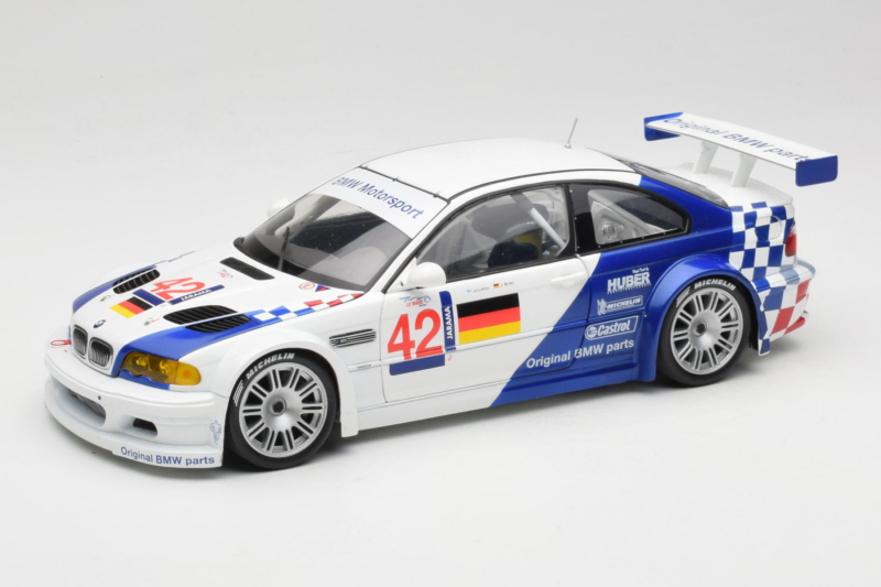 BMW M3 E46 GTR #42 J. Muller / J-J. Lehto ALMS 2001 Minichamps 1:18 80430139183-R1 Diecast