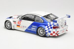 BMW M3 E46 GTR #42 J. Lehto / P. Ekblom ALMS 2001 Minichamps 1:18 100012142 Diecast - image 7 of 8