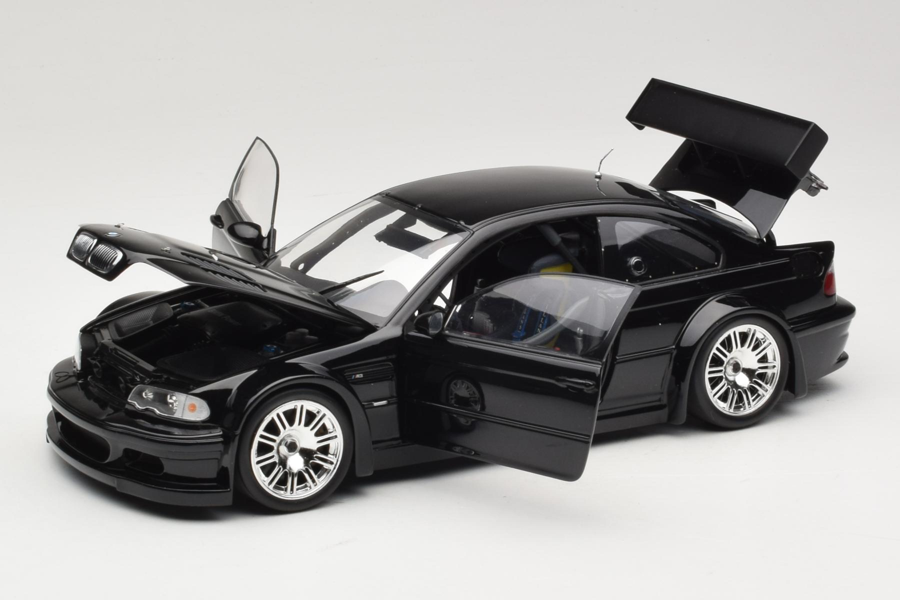 Minichamps BMW M3 E46 GTR 1:18 Street Black Diecast