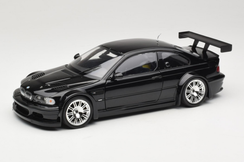BMW M3 E46 GTR Street Black Minichamps 1:18 100012105 Diecast
