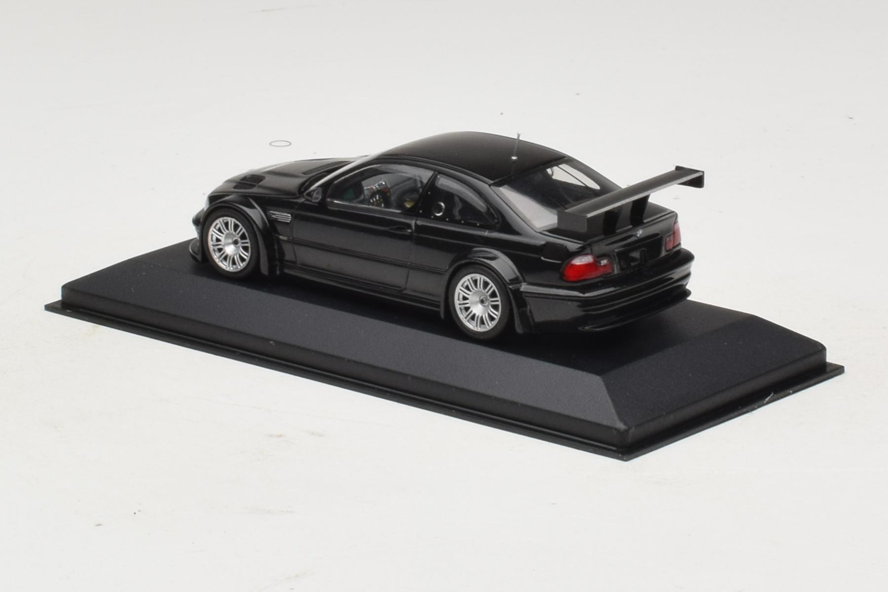 Minichamps BMW M3 E46 GTR Street 1:43 Black