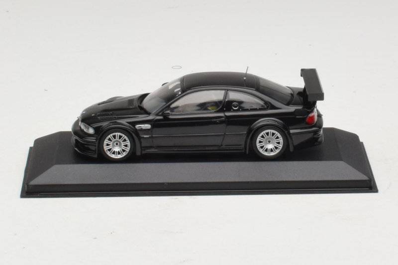 BMW M3 E46 GTR Street Black Minichamps 1:43 BMW020 Diecast