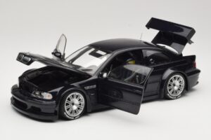 BMW M3 E46 GTR Street Carbon Black Minichamps 1:18 80430152552 Diecast - image 2 of 8