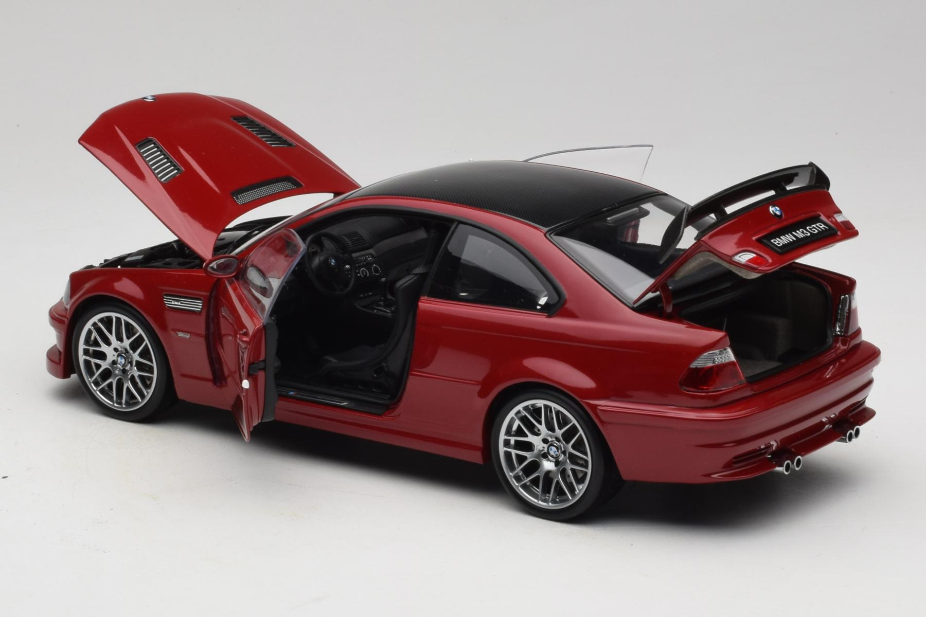 Kyosho BMW M3 E46 GTR Street 1:18 Red Diecast