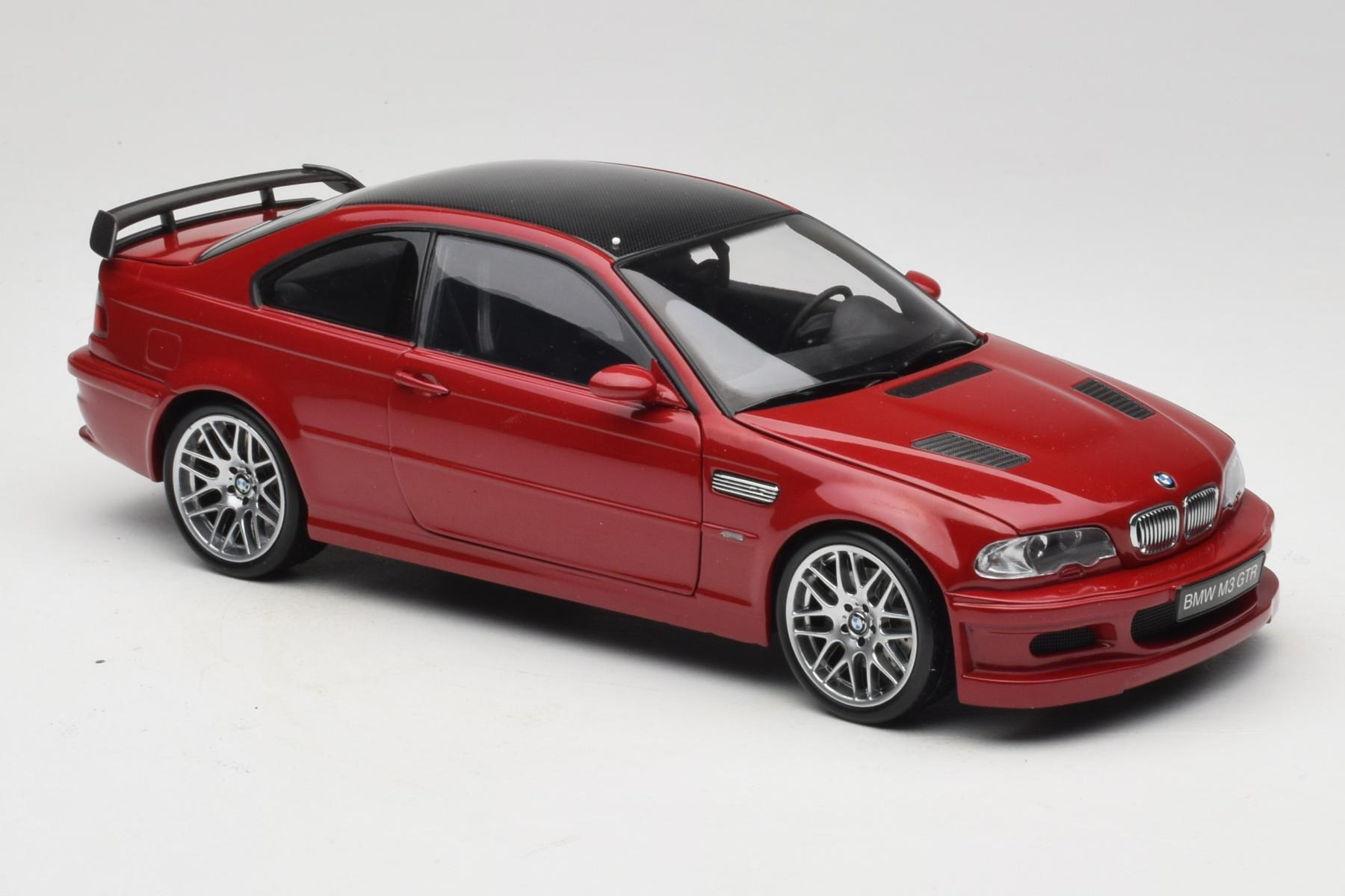 Kyosho BMW M3 E46 GTR Street 1:18 Red Diecast