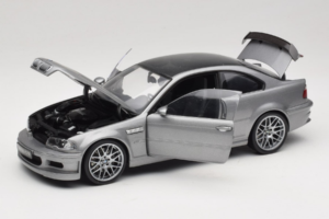 BMW M3 E46 GTR Street Silver Grey Kyosho 1:18 08507S Diecast - image 2 of 8