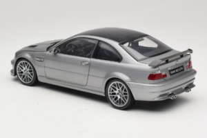 BMW M3 E46 GTR Street Silver Grey Kyosho 1:18 08507S Diecast - image 7 of 8