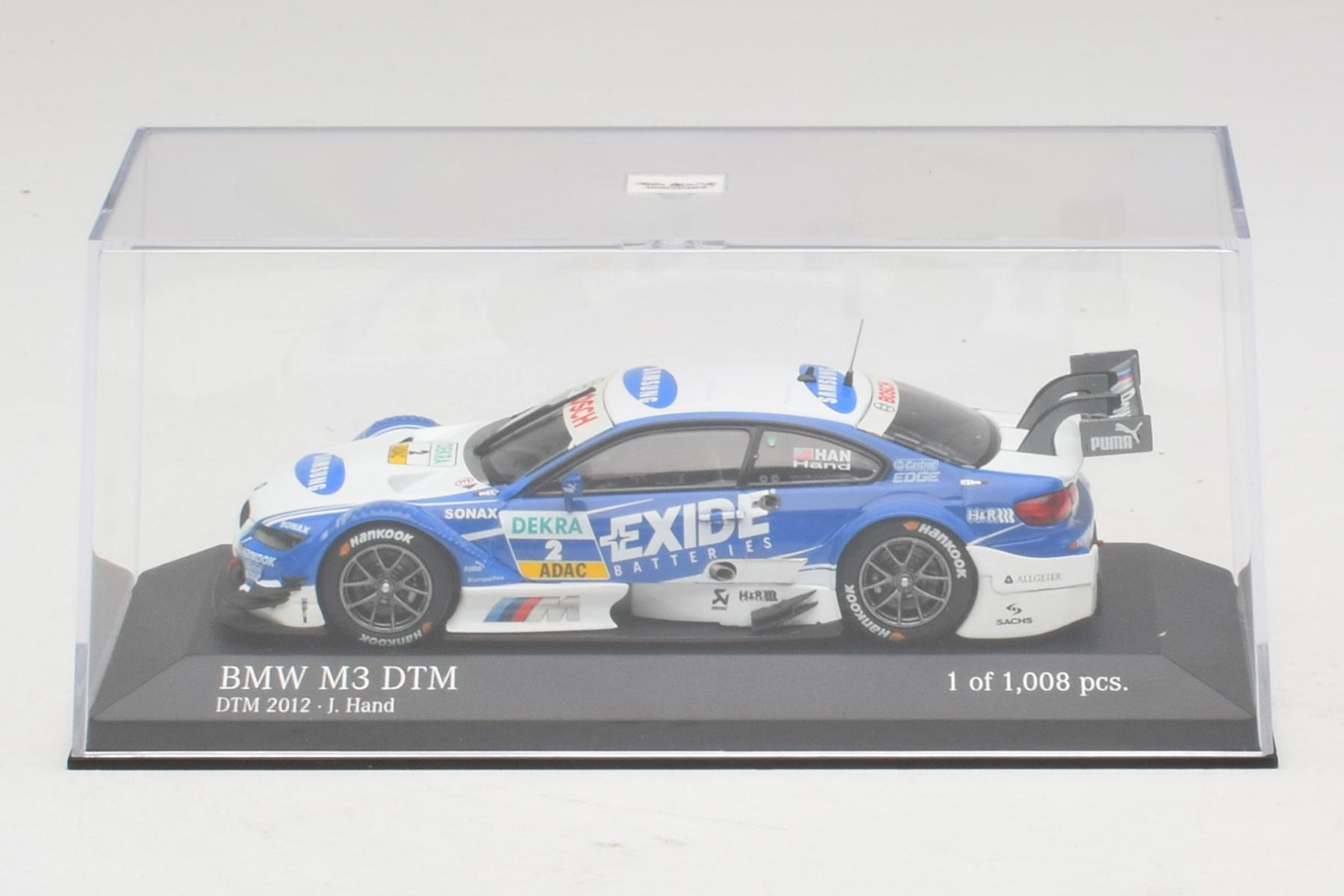 ミニチャンプス 1/43 BMW M3 DTM 2012 チャンピオン ブルーノ