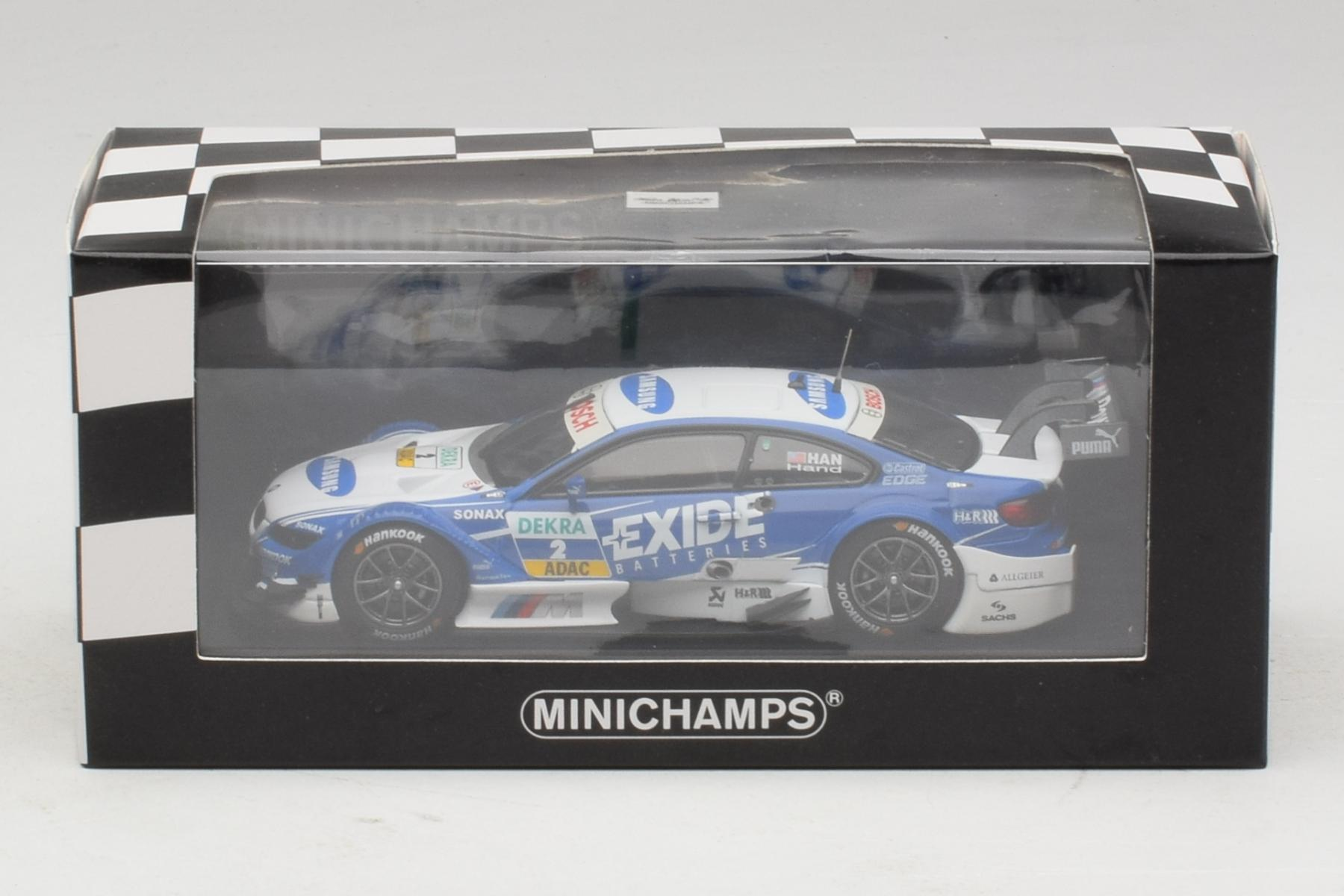 Minichamps BMW M3 E92 #2 J. Hand DTM 2012 1:43