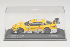 BMW M3 E92 #8 D. Werner BMW Team Schnitzer DTM 2012 Minichamps 1:43 410122208 Diecast - image 4 of 5