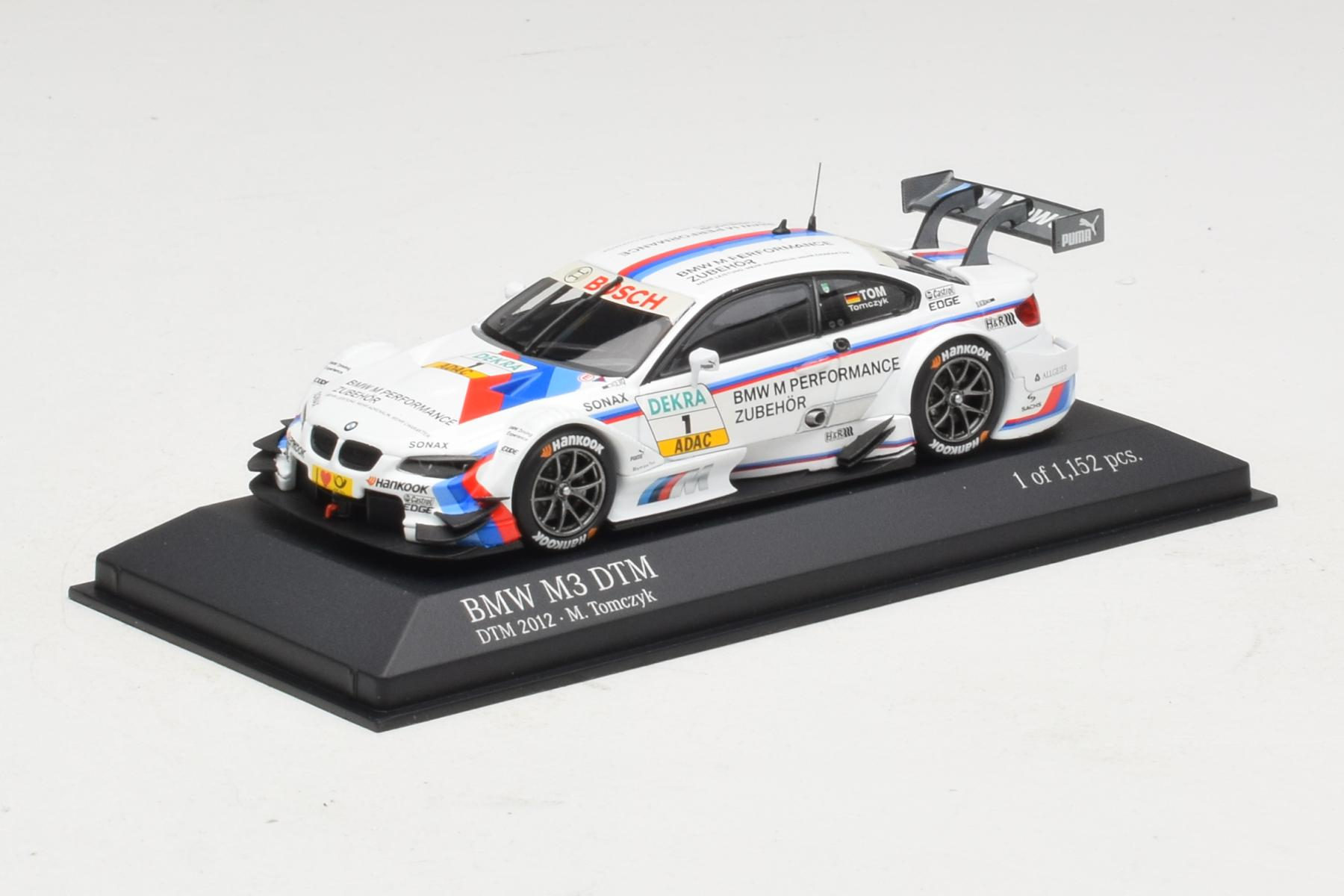 Minichamps BMW M3 E92 #1 Tomczyk DTM 2012 1:43