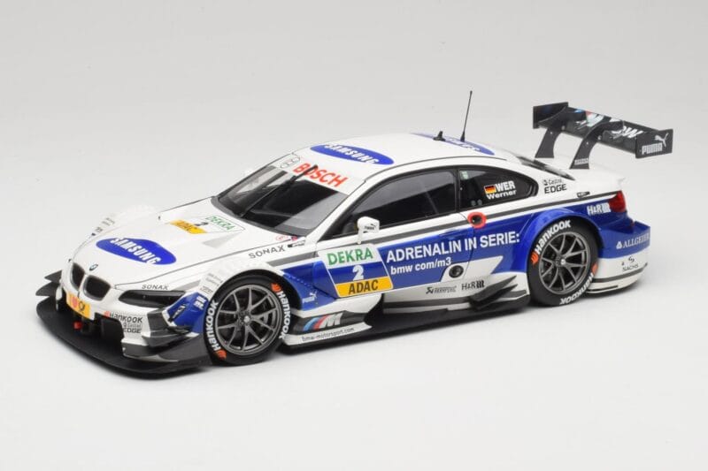 BMW M3 E92 #2 D. Werner BMW Team Schnitzer DTM 2013 Minichamps 1:18 100132202 Diecast