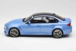 BMW M3 F80 Yas Marina Blue GT Spirit 1:18 GT055 Resin - image 3 of 6