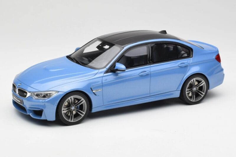 BMW M3 F80 Yas Marina Blue GT Spirit 1:18 GT055 Resin