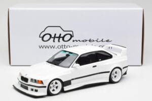 BMW M3 GTR E36 Khyzyl Saleem Alpine White Otto 1:18 OT1051 Resin - image 6 of 6