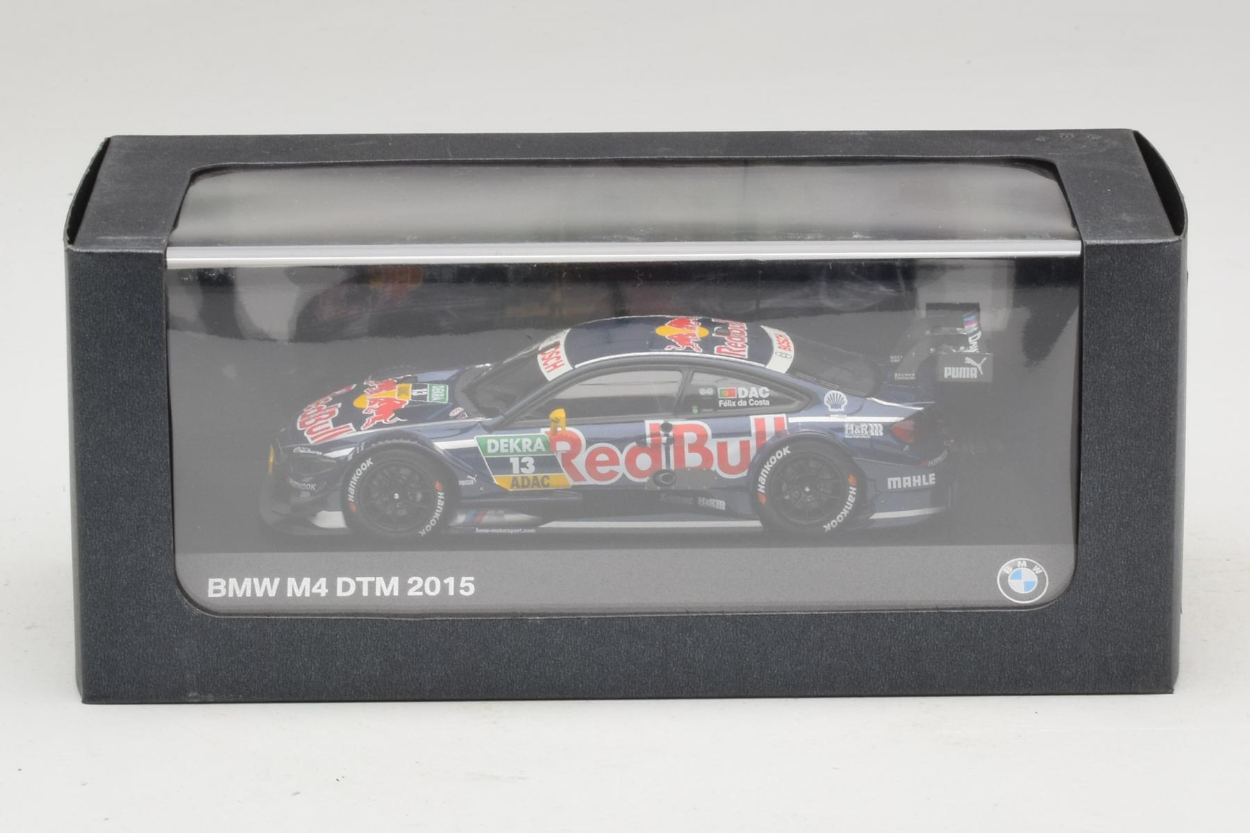 BMW M4 #13 Red Bull A. da Costa BMW Team RBM DTM 2015 Minichamps 1:43
