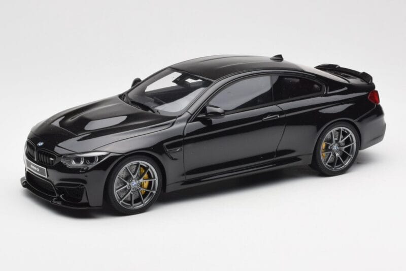 BMW M4 F82 CS Black GT Spirit 1:18 GT845 Resin