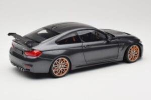 BMW M4 F82 GTS Mineral Grey Metallic Minichamps 1:18 110025222 Diecast - image 3 of 8