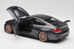 BMW M4 F82 GTS Mineral Grey Metallic Minichamps 1:18 110025222 Diecast - image 5 of 8