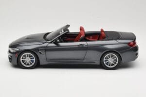 BMW M4 F83 Cabriolet Mineral Grey Paragon 1:18 80432339610 Diecast - image 4 of 8