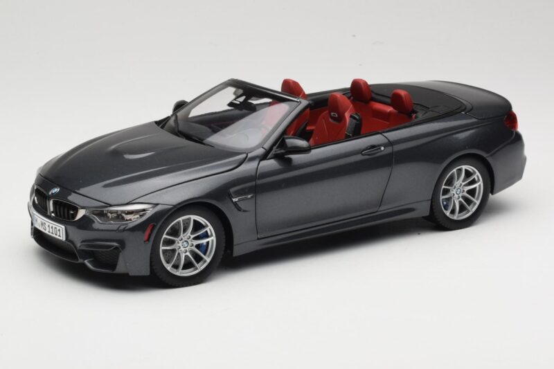 BMW M4 F83 Cabriolet Mineral Grey Paragon 1:18 BMW M4 F83 Cabriolet Mineral Grey Paragon 1:18 80432339610 Diecast