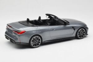 BMW M4 G82 Cabriolet Grey Metallic Minichamps 1:18 155021034 Diecast - image 2 of 6