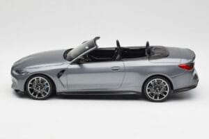 BMW M4 G82 Cabriolet Grey Metallic Minichamps 1:18 155021034 Diecast - image 3 of 6
