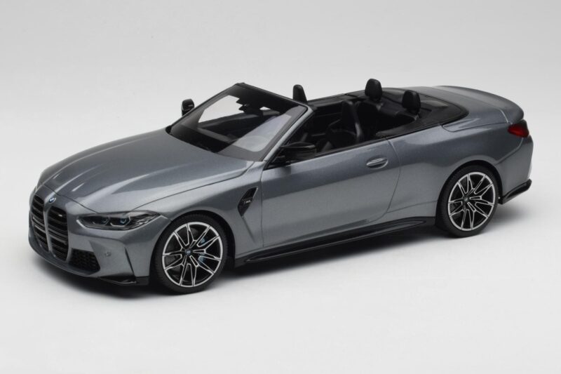 BMW M4 G82 Cabriolet Grey Metallic Minichamps 1:18 BMW M4 G82 Cabriolet Grey Metallic Minichamps 1:18 155021034 Diecast