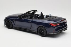 BMW M4 G82 Cabriolet Blue Metallic Minichamps 1:18 110021031 Diecast - image 7 of 8