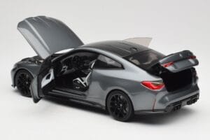BMW M4 G82 Grey Metallic Minichamps 1:18 113020124 Diecast - image 7 of 8