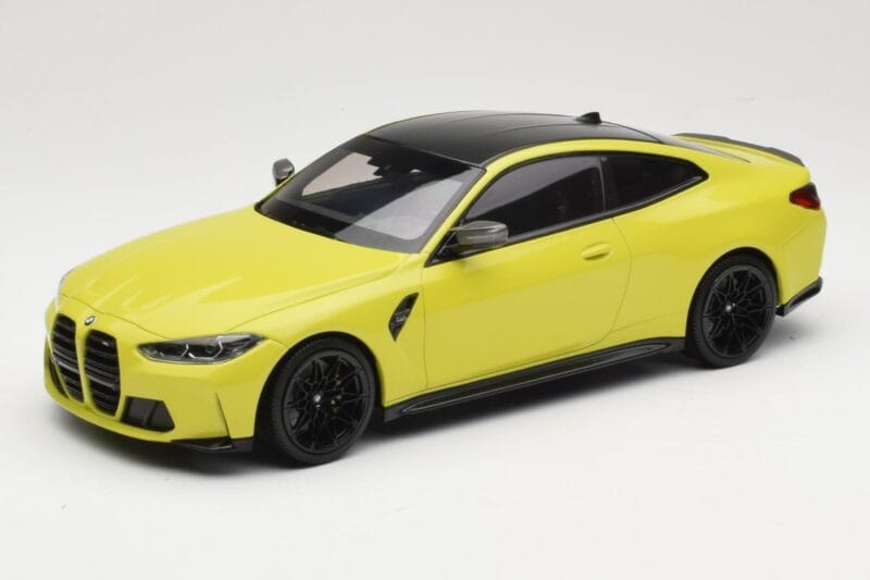 BMW M4 G82 Yellow Minichamps 1:18 155020120 Diecast