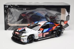 BMW M4 GT3 G82 #24 BMW Team RLL J. Edwards / M. Wittmann IMSA 2022 Minichamps 1:18 155222024 Diecast - image 6 of 6