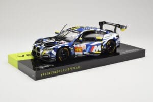 BMW M4 GT3 Team WRT #46 V. Rossi / A. Al-Harthy / M. Martin DNF 24 Hours of Le Mans 2024 Minichamps 1:18 113242446 Diecast - image 3 of 8