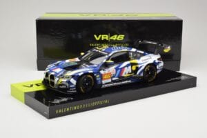 BMW M4 GT3 Team WRT #46 V. Rossi / A. Al-Harthy / M. Martin DNF 24 Hours of Le Mans 2024 Minichamps 1:18 113242446 Diecast - image 8 of 8