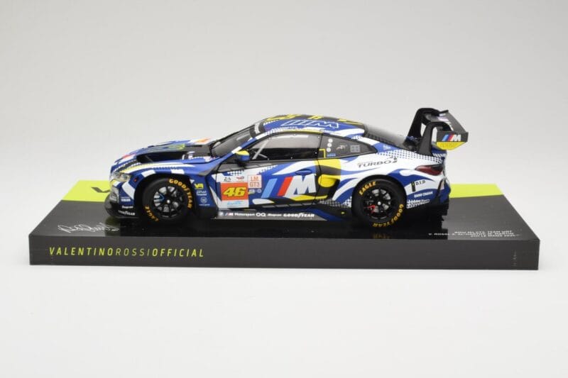 BMW M4 GT3 Team WRT #46 V. Rossi / A. Al-Harthy / M. Martin DNF 24 Hours of Le Mans 2024 Minichamps 1:18 113242446 Diecast