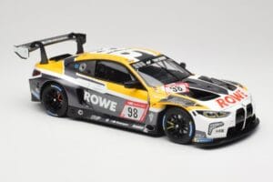 BMW M4 GT3 #98 M. Wittmann / S. van der Linde Rowe Racing ADAC 24h Nurburgring 2023 Minichamps 1:18 113232098 Diecast - image 6 of 8