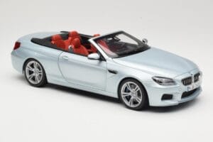 BMW M6 F12 Convertible Silverstone Silver Paragon 1:18 8043225656 Diecast - image 6 of 8