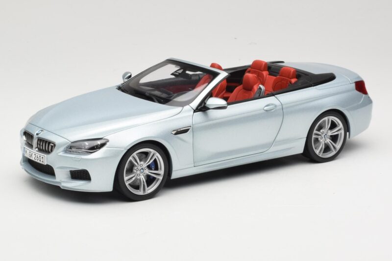 BMW M6 F12 Convertible Silverstone Silver Paragon 1:18 8043225656 Diecast