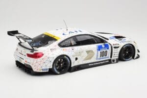 BMW M6 GT3 F13 #100 Schubert Motorsport J. Edwards / J. Klingmann 24h Nurburgring 2016 Minichamps 1:18 155162611 Diecast - image 2 of 6